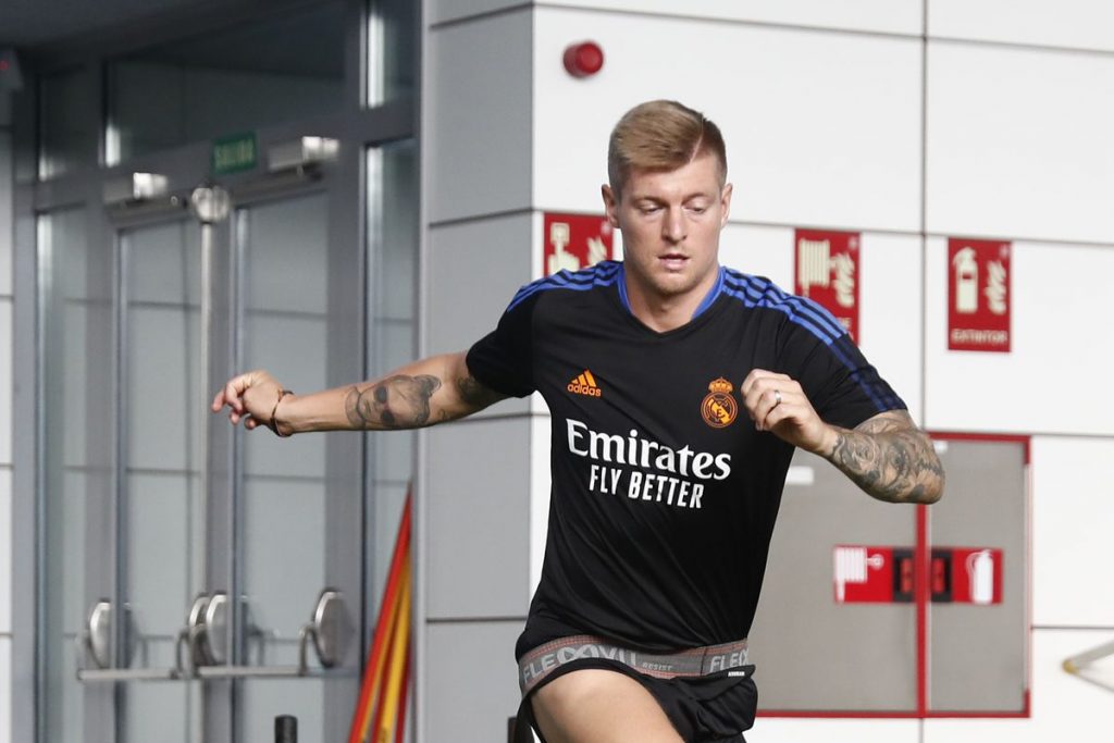 Toni Kroos has returned to training
