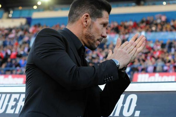Simeone was pleased with the improvement in the second half