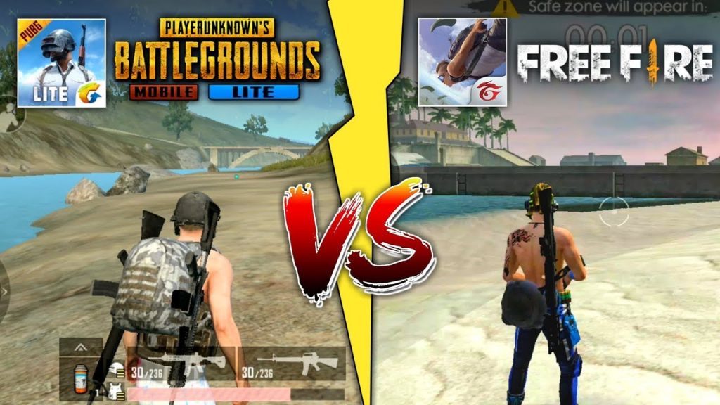 PUBG Mobile vs Free Fire